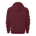 thumbnail image 4 of MHFRRA Sudadera con Capucha y Cremallera, Chaqueta con Cremallera Completa, Sudadera Ligera y Suave para Uso Deportivo Informal Al Aire Libre, Ajuste Cómodo Rojo, 4 of 4
