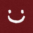 thumbnail image 2 of Dalix Lil Smile Heavyweight Soft Tee Short Sleeve Cotton Shirt Mens in Brick Red 3XL XXX-Large, 2 of 5