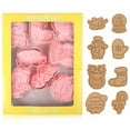 thumbnail image 1 of Juego de cortadores de galletas Cateissary Rosa, 1 of 6