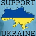 thumbnail image 3 of CafePress - Support Ukraine Fitted T Shirt - Fitted T-Shirt, Vintage Fit Soft Cotton Tee, 3 of 4