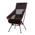 thumbnail image 2 of Silla de camping plegable, silla telescópica, suministros ligeros, compactos y portátiles. Negro, 2 of 9