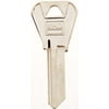 HY-KO Weiser Lock Key Blank, WR3 - Nickel, Standard Key