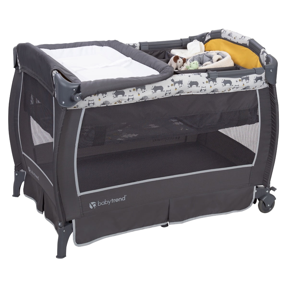 baby trend twin bassinet