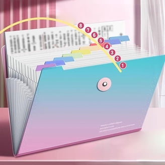 Five Star 8 Pkt Expanding File,Gray - Walmart.com