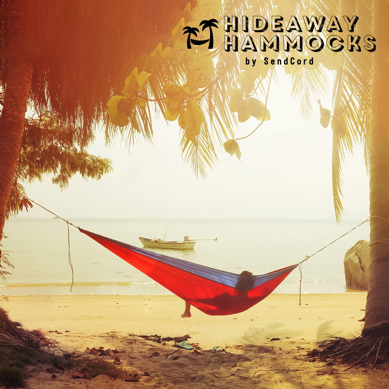 9 FT Hammock -Hammock in A Bag -Beach Hammock -SendCord Hideaway Nylon Hammocks for Outdoors -Parachute Hammock with Upraded Straps -Two Person Hammock for Camping, Backyard, Patio, Balcony-OR