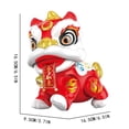 thumbnail image 3 of Juguetes de piscina, juguetes para bebés, juguetes para niños pequeños. Juguete tradicional chino LIONss Dancing LIONss. Juguete interactivo con cabeza temblorosa, música y luces para caminar. Vehícul, 3 of 8