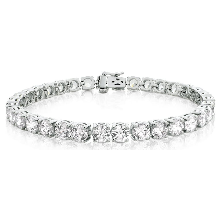 Walmart diamond tennis bracelet outlet