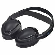 Audiovox MTGHP2CA DUAL Channel Fold-Flat Headphone in Clamshell Packaging Movies 2 Go Branded