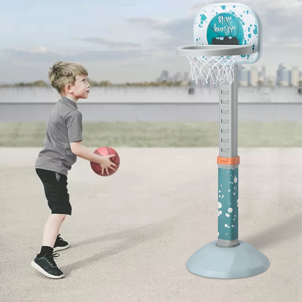 Lowestbest Toddler Basketball Hoop Stand, Adjustable Height Mini Indoor Basketball Goal Toy with Ball Pump for Baby Lowestbest Toddler Basketball Hoop Stand, Adjustable Height Mini Indoor Basketball Goal Toy with Ball Pump for Baby