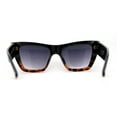 thumbnail image 4 of SA106 Womens Mod Oversize Cat Eye Goth Sunglasses Black Tortoise Smoke, 4 of 4