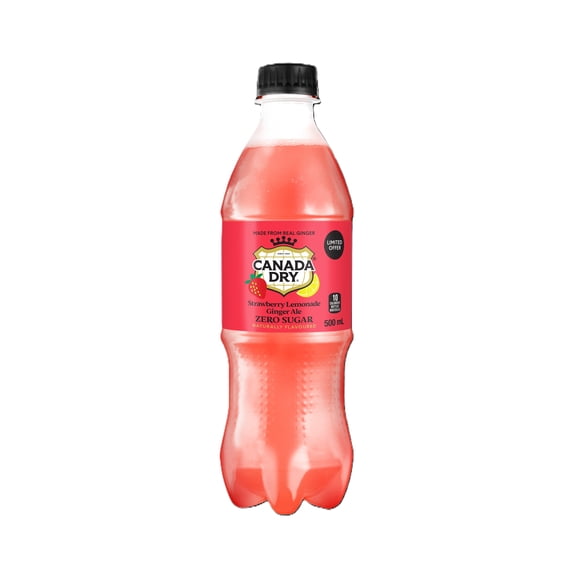Canada Dry Strawberry Lemonade Zero Sugar
