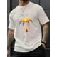 thumbnail image 1 of playera gráfica para hombre con diseñoMen's fashion trend pure cotton round neck casual letter printed T-shirt Tee For Adult, Men, Women, Teen, Teenager, Adolescent, YouthFather's Day, Mother's Day,, 1 of 7