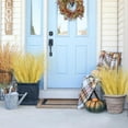 thumbnail image 3 of Zukuco 8PCS Artificial Tall Shrubs Wheat Grass Artificial Grass Plants Outdoor Greenery Stems Faux UV Resistant Grass Artificial Fall Plant For Outdoor Indoor Home Decor, 3 of 7