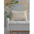 thumbnail image 2 of Signature Design by Ashley Hathby Pillow, Tan/White, 2 of 4