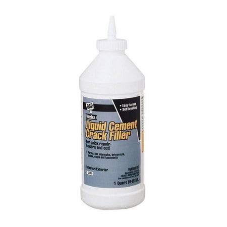Dap 37584 Liquid Cement Crack Filler, 1 Quart, (Best Cement Crack Filler)