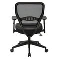 thumbnail image 3 of Managerial Chair Desk Chair, Adjustable Arms, 19" to 25" Height, Leather, Black 5700E, 3 of 5