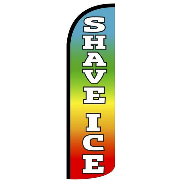 SHAVE ICE Windless Flag (Hardware Not Included) Advertisement