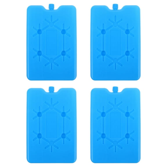WORGEOUS 4 Pcs Ice Packs For Coolers And Lunch Boxes Reusable Cool Packs Lunch Boxes Ice Packs Breastmilk Bottle Freezer Packs Lunch Box Ice Packs