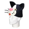 thumbnail image 2 of Cat Hat - Cat Lover Gift Hat - Cat Costume Hat - Handmade Cat Hat - Animal Party Hat - Cat Face Hat - Party Favors, 2 of 4