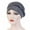 Gray, variant on Braid Turban Cap Twisted Braid Hat Braid Head Wrap for Women Solid Plait Hat Cancer Chemo Beanie Turban Wrap Cap Hats for Women Fascinators Hats for Women Polyester 1PC Hat Black One Size