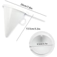 thumbnail image 3 of Dainzusyful Funnels For Kitchen Use Filling Bottles Kitchen Gadgets Frosting Baking Handheld Chocolate Dispenser Batter Funnel Cupcake Tool Kitchen， Kitchen Utensils Set Funnels For Filling Bottles, 3 of 9
