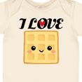 thumbnail image 4 of Inktastic Waffle Lover I Love Waffles Boys or Girls Baby Bodysuit, 4 of 5
