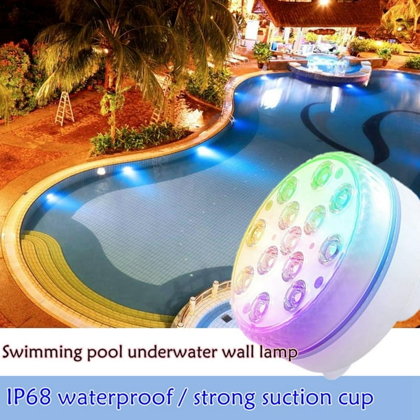 Battery powered 2024 led pool light