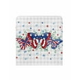 4th of July Butterfly Chair Covers for Dining Room Set of 6, Dining