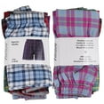thumbnail image 3 of Falari 4-Pack Men's Boxer Underwear 100% Cotton Assorted-42 Medium, 3 of 6