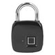 thumbnail image 3 of Fingerprint Padlock, USB Rechargeable Portable Keyless Biometric Fingerprint Padlock Higher Security  For House Doors ANGGREK Biometric Fingerprint Padlock, 3 of 8