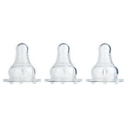 Parents Choice Medium Flow Bottle Nipples, 3 Count