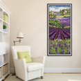 thumbnail image 4 of GUOOL Cross Stitch Embroidery DIY Needlework Embroidery Set - Lavender Flower, DIY 25x57cm, 4 of 9