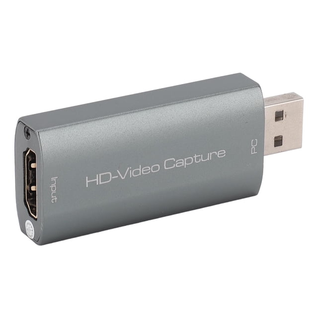 USB HD Multimedia Interface Video Capture Card, 1080P 60Hz 4K Video Capture Card Plug And Play For Games For Live Streaming
