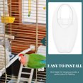 thumbnail image 3 of Bird Feeder Cage Hanging Feeder Bird Feeder Plastic Food Box for Cockatiel, 3 of 9