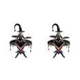 thumbnail image 2 of Transemion Moveable Witch Tabletop Display Stand For Halloween Exquisite Witch Halloween Witch Tabletop 20*12*20cm 2Set, 2 of 6