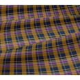 thumbnail image 5 of oneOone Viscose Jersey Fabric Madras Check Decor Fabric Printed BTY 60 Inch Wide, 5 of 5