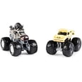 thumbnail image 2 of Monster Jam 1:64 Bulldozer Vs. Racing Stripes Monster Trucks, 2 of 6