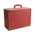 thumbnail image 2 of Caja organizadora de herramientas de peluquería y barbería con candado de combinación, resistente y con asa. Rojo, 2 of 9