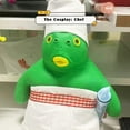 thumbnail image 5 of Stertch Monster, juguete feo y lindo, juguete de pez verde con cabeza verde para adultos, adolescentes, descompresión, alivio de la ansiedad, regalo para cumpleaños, Navidad, relleno de calcetines, 5 of 5