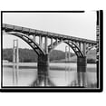 thumbnail image 2 of Historic Framed Print, Georgia-Carolina Memorial Bridge, State Highway 72, Elberton vicinity, Elbert County, GA - 3, 17-7/8" x 21-7/8", 2 of 9
