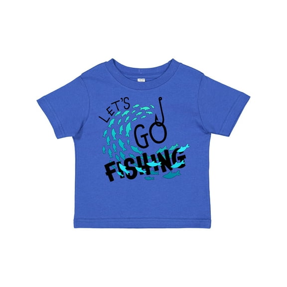 Inktastic Let's Go Fishing Boys or Girls Toddler T-Shirt