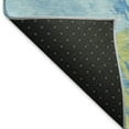 thumbnail image 5 of Addison Rugs Mayfield Premium Machine Washable Transitional Abstract Blue Rectangle Rug, 10' x 14', 5 of 7