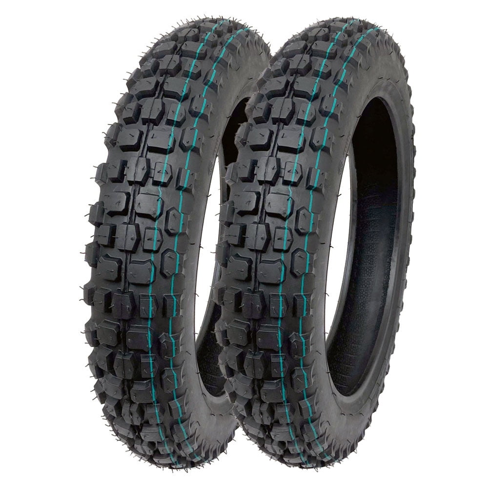 Tires w/ Inner Tubes MMG Tires Set 3.00-10 front and rear for Mini Trail Bike Off Road Dirt Bike Motocross Pit bike 49cc 50cc 