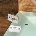 thumbnail image 2 of Furniture Protection Door Ball Catches Brass 2Pcs 2.1x1.3x0.7In, 2 of 6