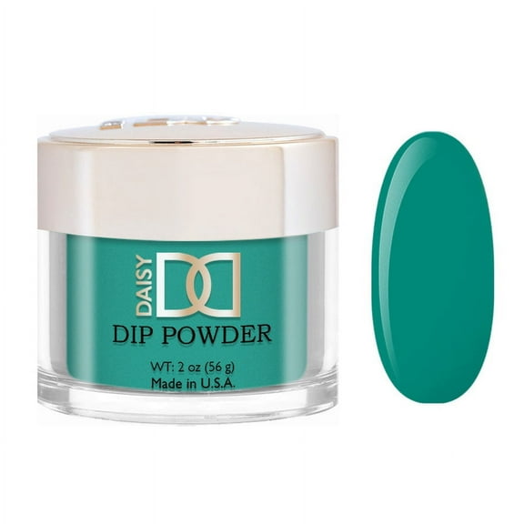 DND Dap Dip Powder Matching Gel & Lacquer 2 oz #665 Pine Green
