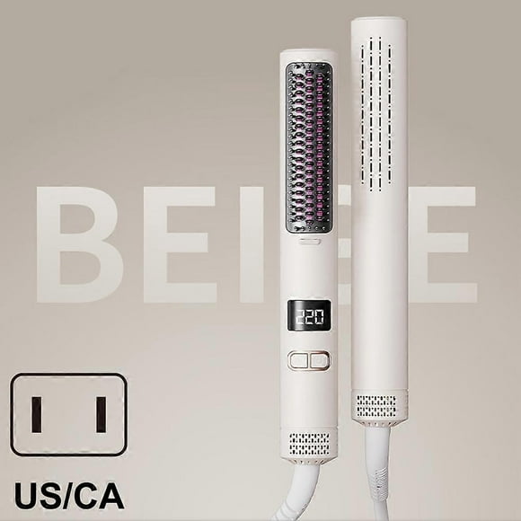 Electric Hot Airs Brush For Long Hair Negative-Ion Technology For Smoother Shinier Hair Perfect For Busy Mornings