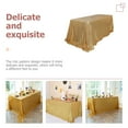 thumbnail image 2 of Vosarea Fabric Tablecloth Rectangular Elegant Everyday Use 1Pack, 2 of 6