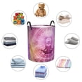 thumbnail image 3 of DouZhe Waterproof Collapsible Large Laundry Baskets, Zen Meditation Chakra Mandala Prints Circular Hamper with Handles, 3 of 6