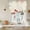 Yellow, variant on Red Christmas Tie Up Curtains for Windows, Balloon Window Shades, Snowman Xmas Tree Coastal Snowflake Starfish Plaid Kitchen Window Treatments Roll Up Curtain for Basement/Nursery 52"x45"
