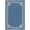 Blue/Light Beige, variant on SAFAVIEH Courtyard Abagail Bordered Indoor/Outdoor Area Rug, Navy/Light Beige, 8' x 11'